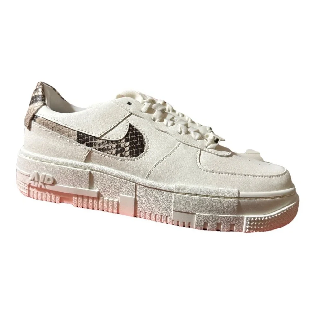 Nike Air Force 1 Low Pixel SE Sail Desert Sand | CV8481-101 Women Size 6.5